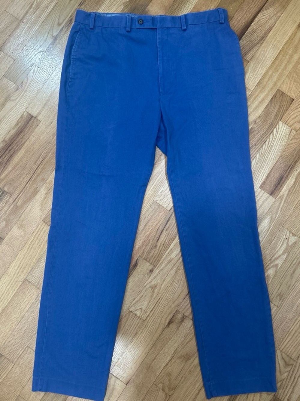 Lauren Ralph Lauren Mens Classic Fit 100% Cotton Flat Front Chino Pants